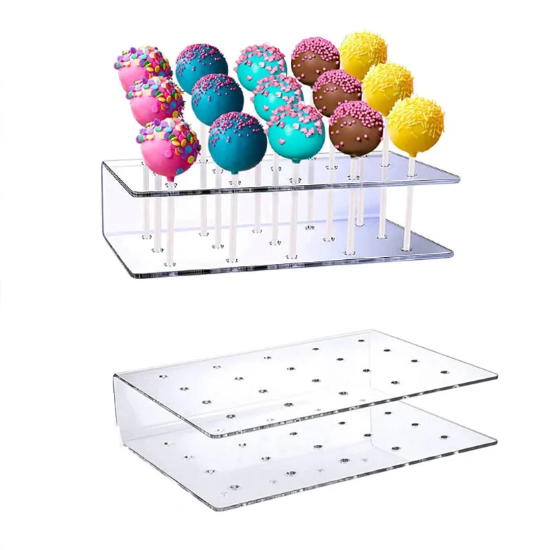 Hole Cake Pop Stand Candy Disp - Cotton Candy Cone 评论和价格