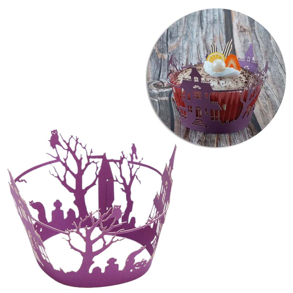 50Pcs Creative Cake Wrappers H - Plastic Cup 50Pcs 评论和价格