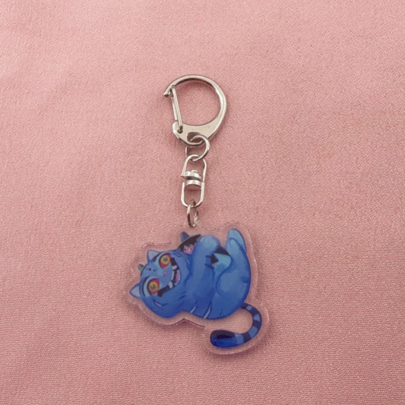 8pcs acrylic cute cat keychain - Event Party 评论和价格