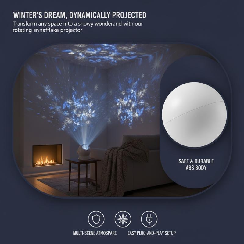 Christmas Snowflake LED Projec - Event & Party Supply Photos 评论和价格